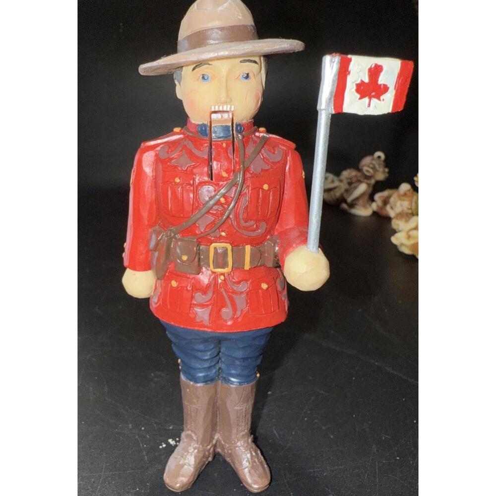 Jim Shore ~ CANADIAN MOUNTIE Nutcracker Ornament 6007879 - No box
